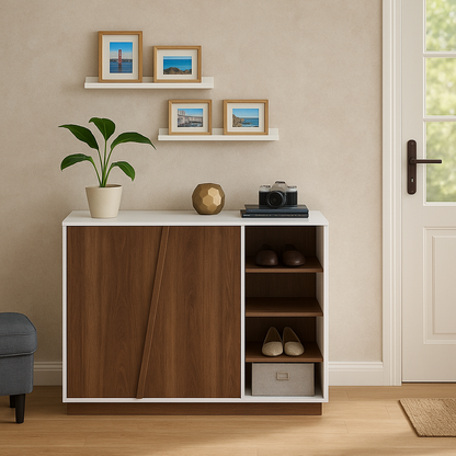 Martina Shoe Rack – Modern MDF Shoe Cabinet | Shoe Organizer in Pakistan