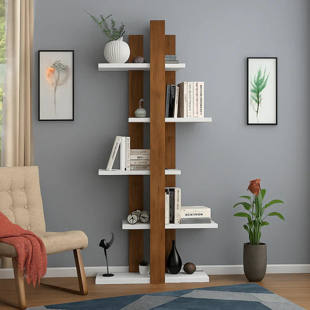 Matt Standing Shelf in Pakistan – MDF Stylish Storage Rack
