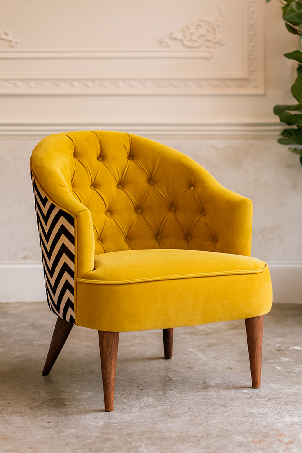 Mehmat Chair Set | Custom Fabric Guest Chairs Pakistan