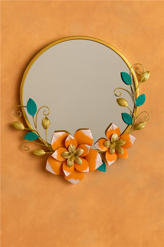 Metallic Mirror 03 in Pakistan – 18" Waterproof Round Mirror