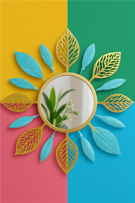 Metallic Mirror 07 in Pakistan – 18" Waterproof Round