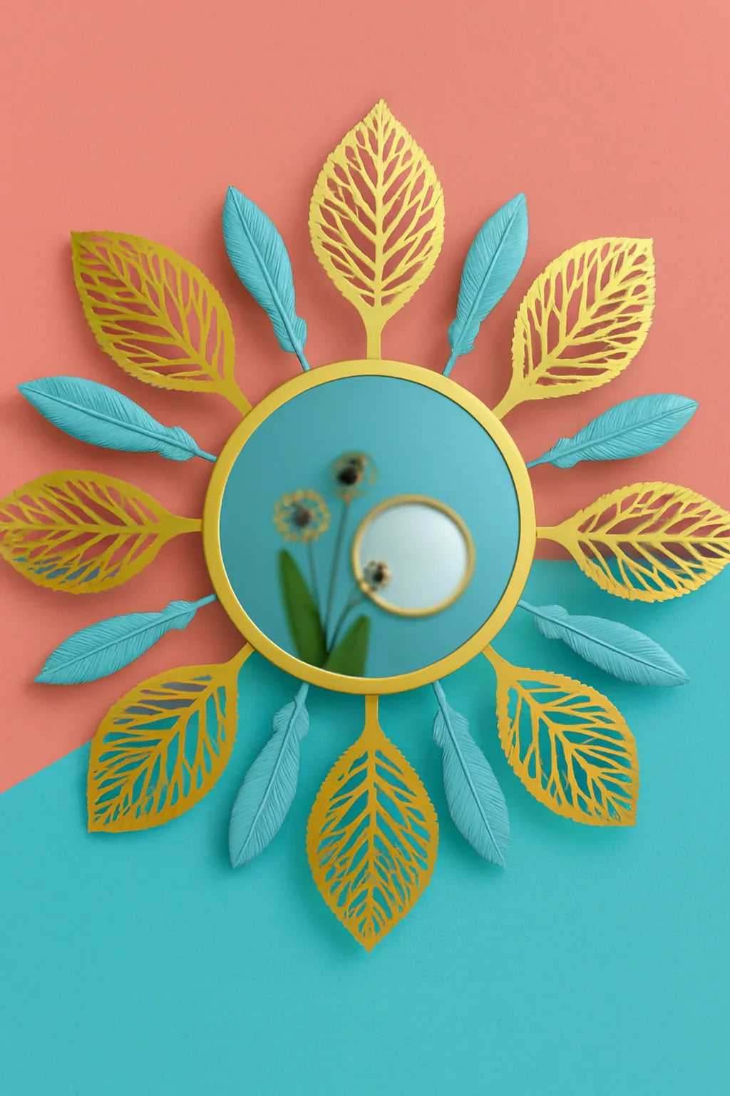 Metallic Mirror 07 in Pakistan – 18" Waterproof Round
