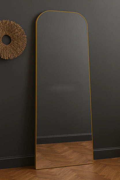 Metroo Mirror in Pakistan – 65x24 MDF Golden Border Mirror