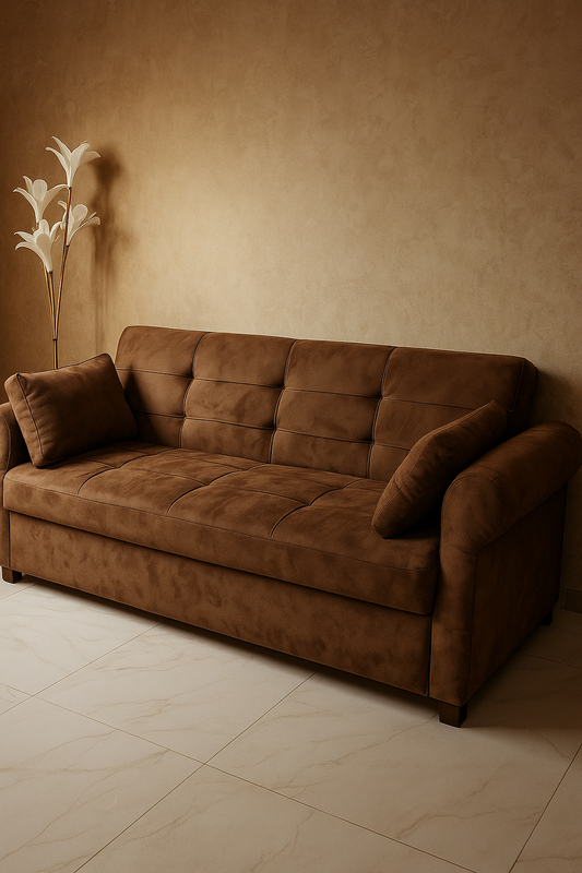 Mia Sofa Cum Bed – Convertible Wooden Sofa Bed Pakistan