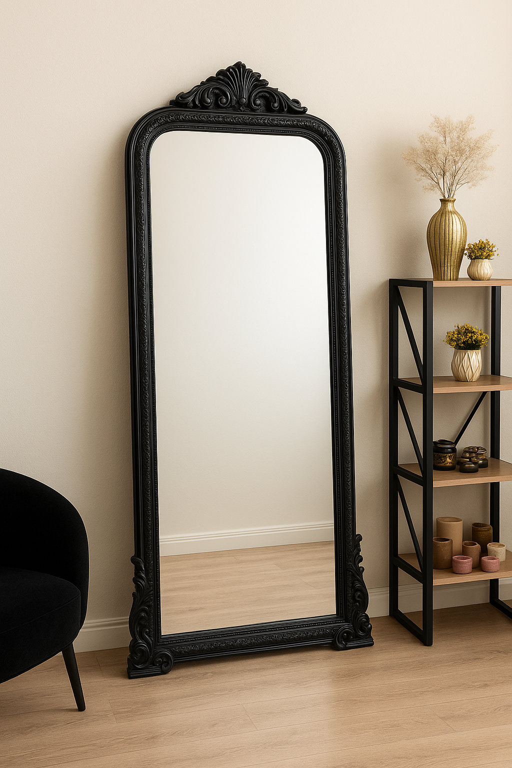 Midnight Reflection Mirror in Pakistan – 72x30 MDF Mirror