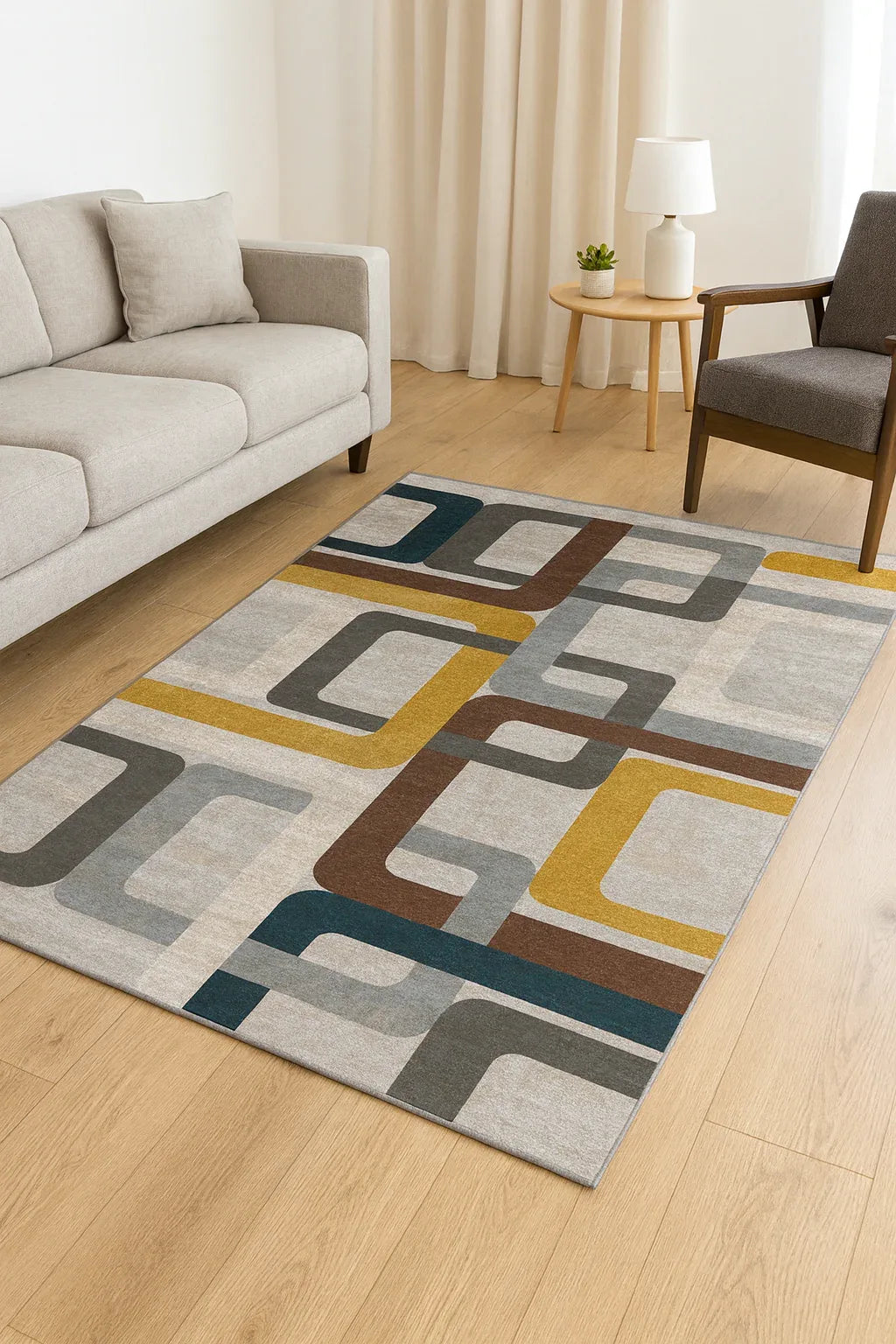 Modern 4x6 VS13 Rug – High Quality Living Room Rug Pakistan