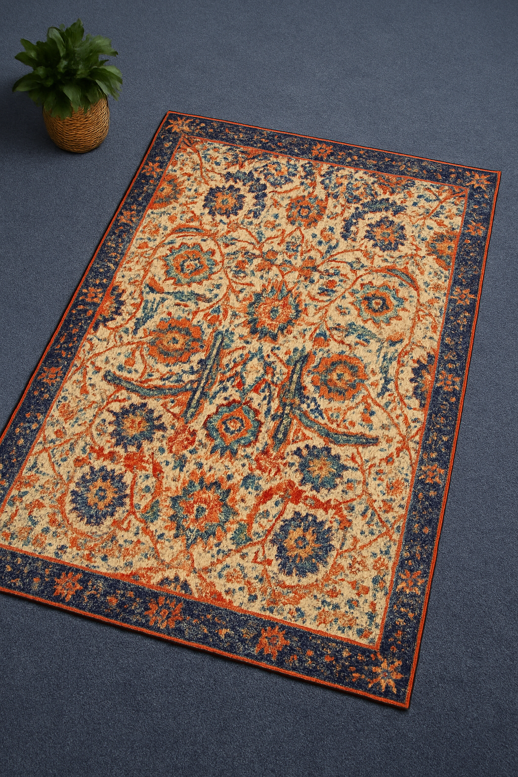 Modern Rug FT RR7 – Washable Non-Woven Home Rug