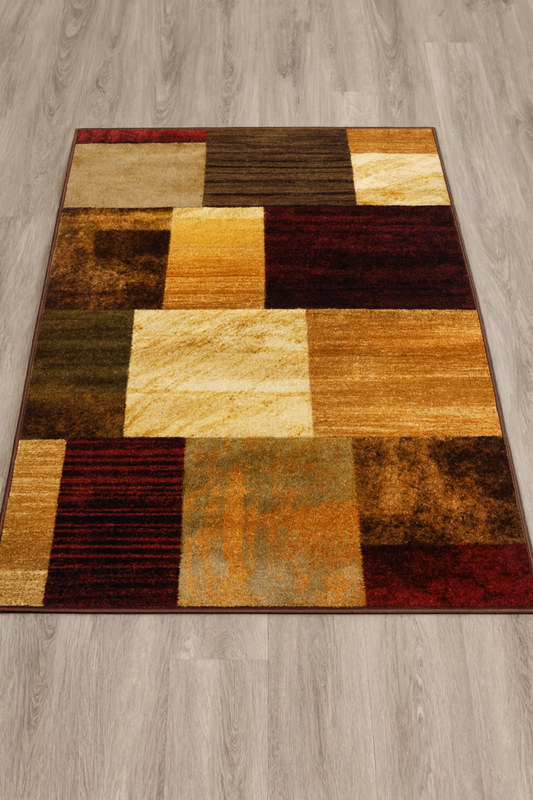 Modern Rug SS105 | Washable Non-Woven Area Rug