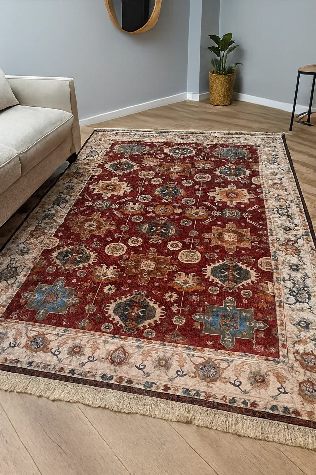 Modern Rug VZ13 | Traditional Washable Imported Area Rug