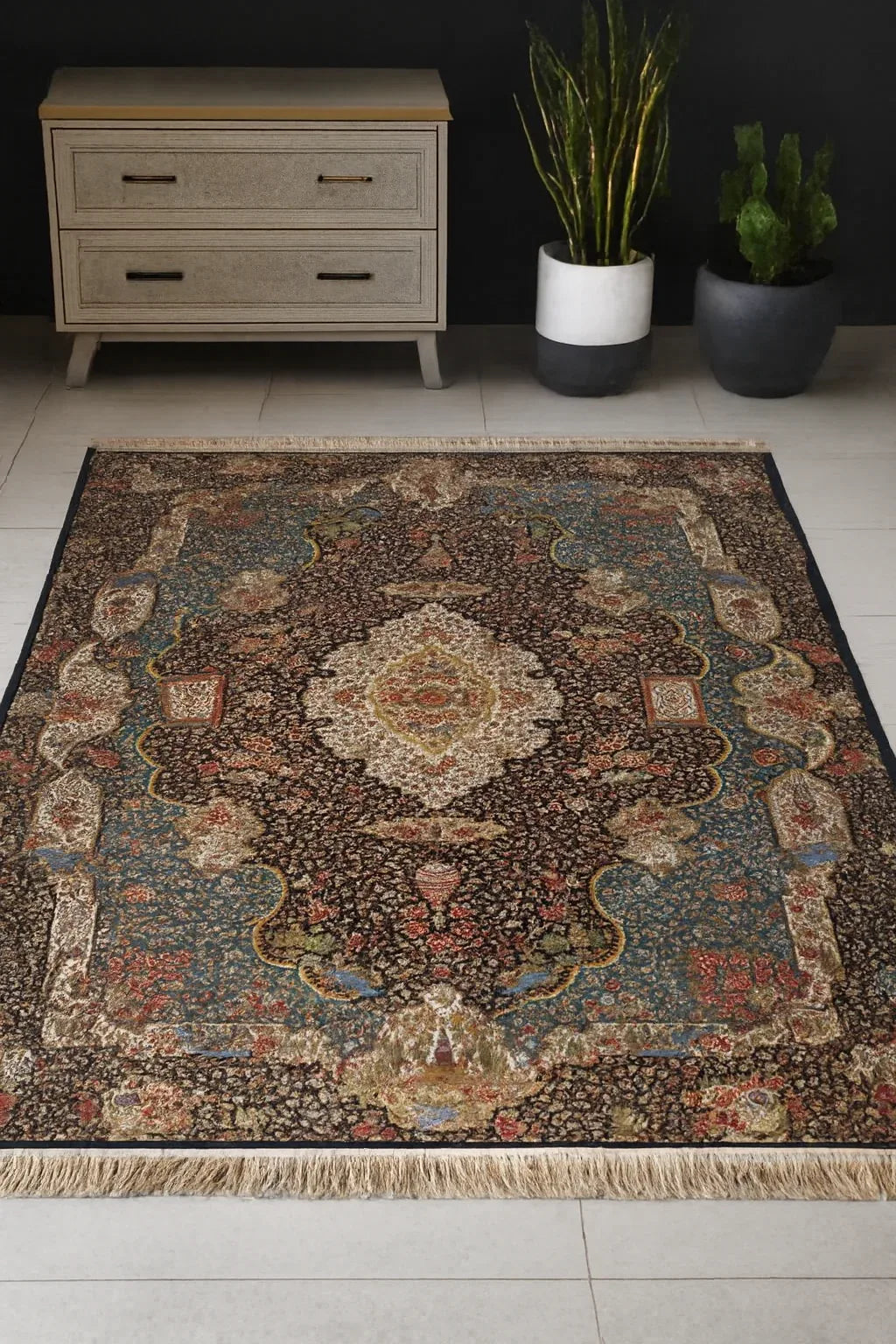 Modern Rug VZ16 | Traditional Washable Imported Area Rug