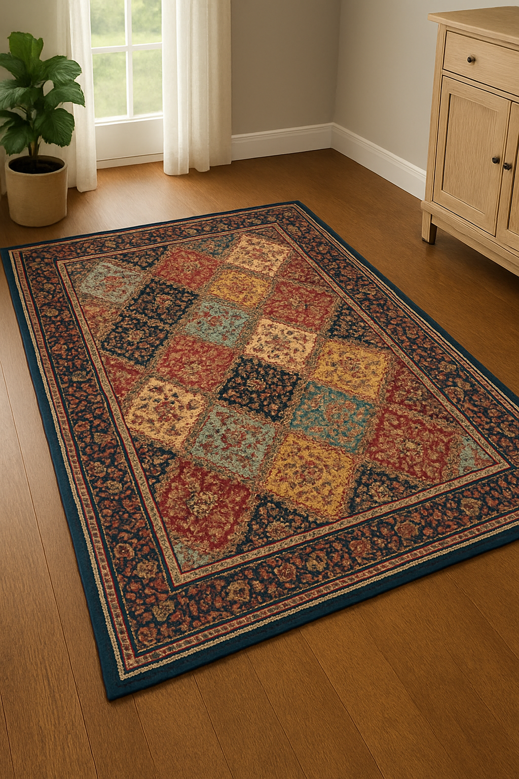Modern Rug ZX6 – Washable Non-Woven Rug