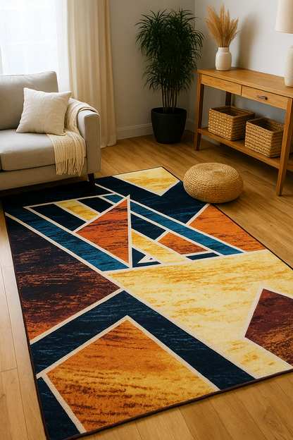 Modern Rug ZX7 – Washable Non-Woven Rug