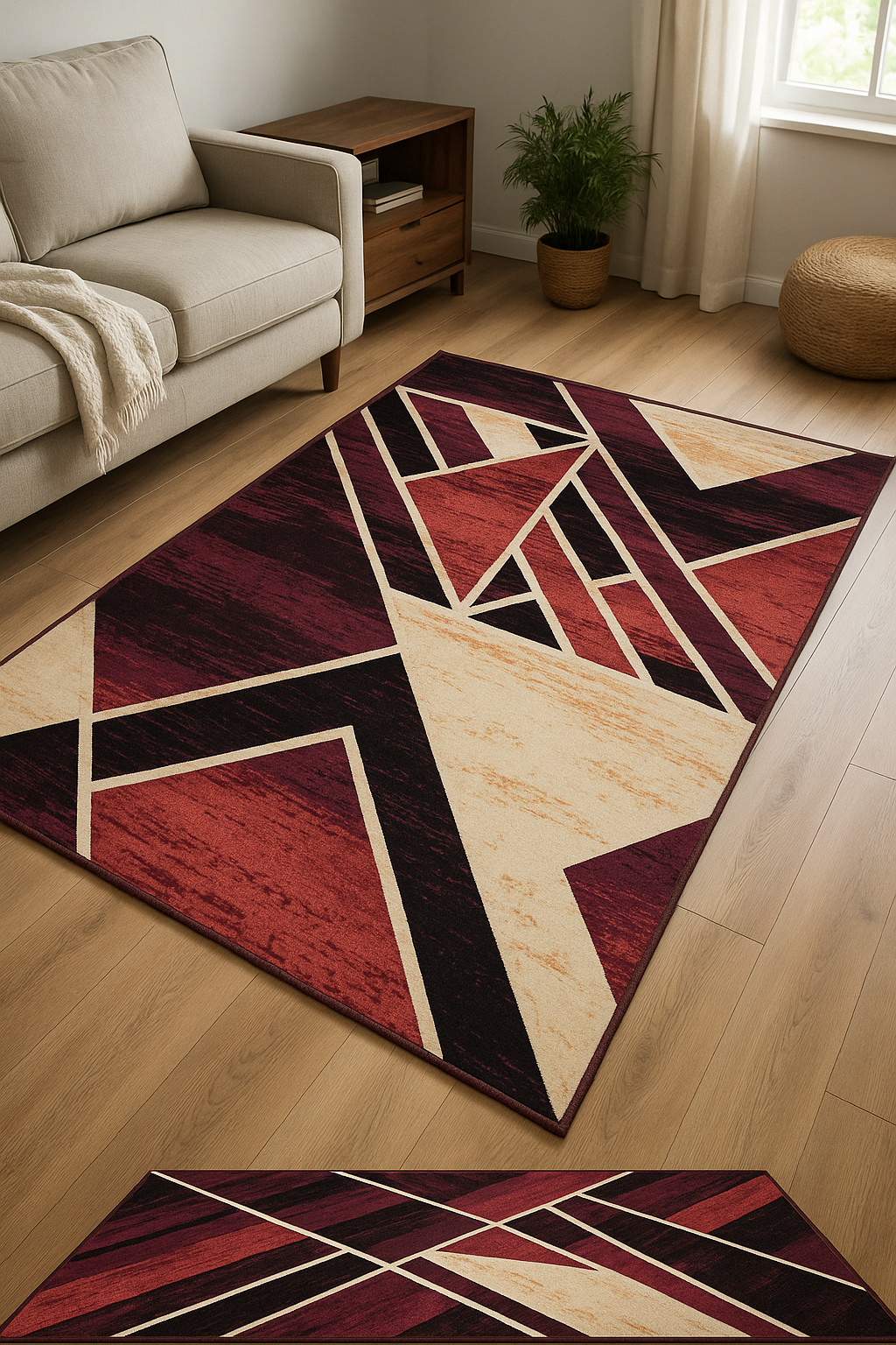 Modern Rug ZX7 – Washable Non-Woven Rug