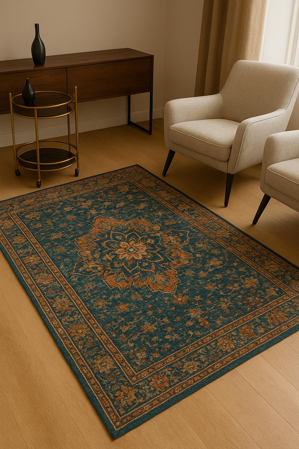 Modern SS1 Carpet – Washable Non-Woven Rug