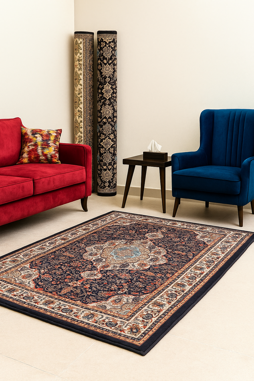 Modern SS2 Rug – Washable Non-Woven Carpet