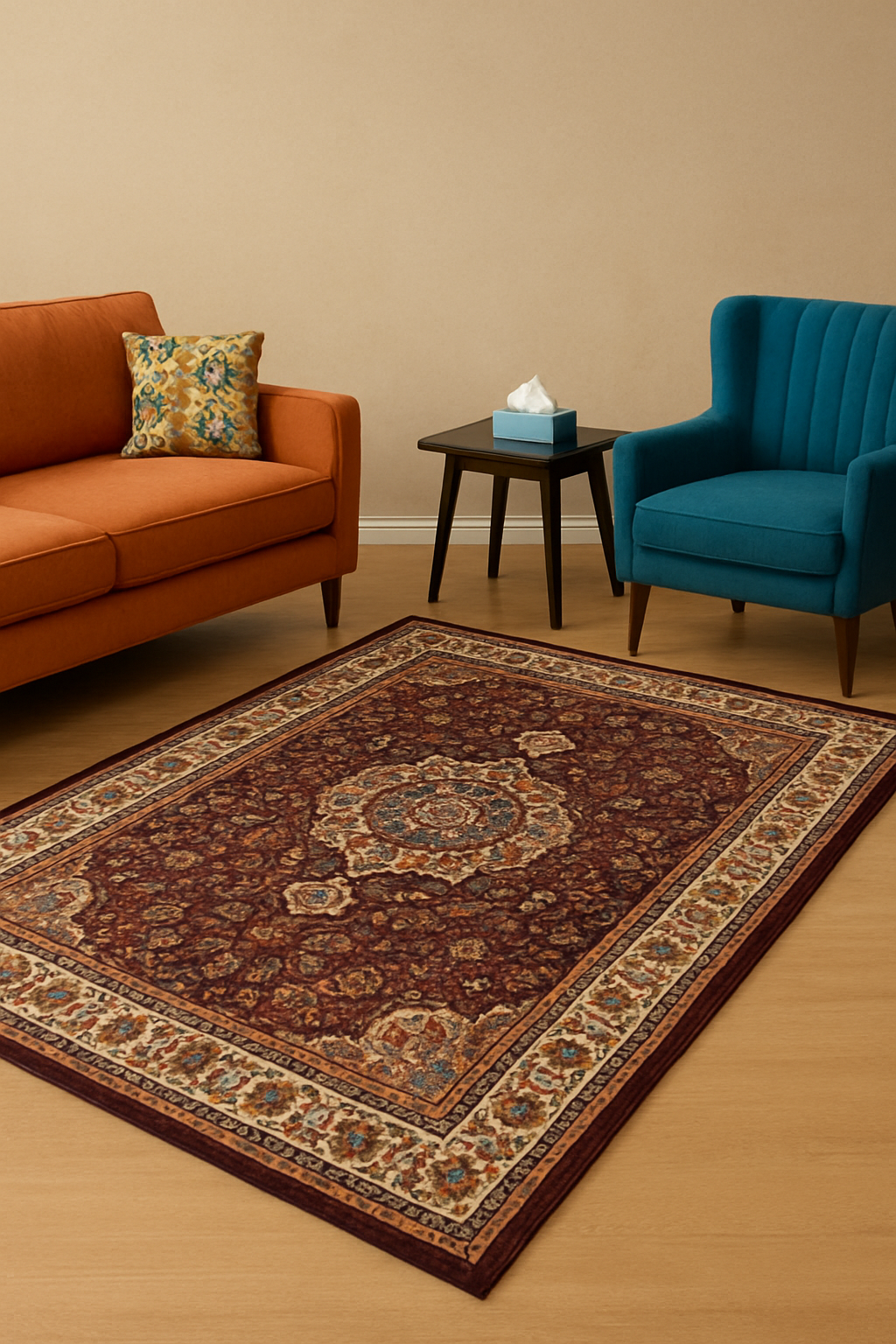 Modern SS2 Rug – Washable Non-Woven Carpet