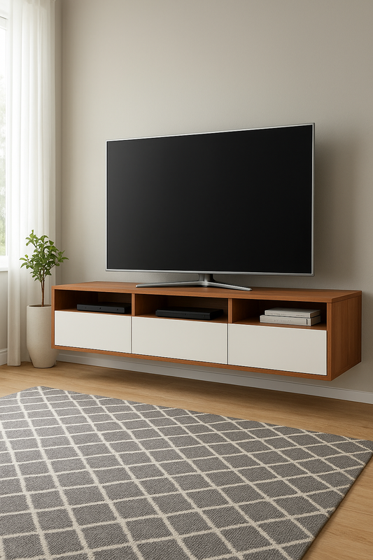 NEFELI LCD Console in Pakistan – 72" Modern Media Unit