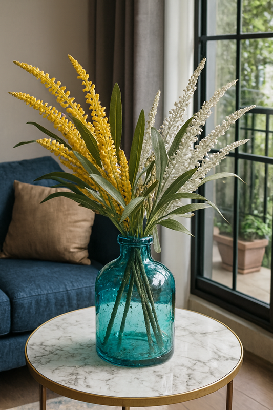 Nordic Bubble Glass Vase in Pakistan – Imported Decorative Vase