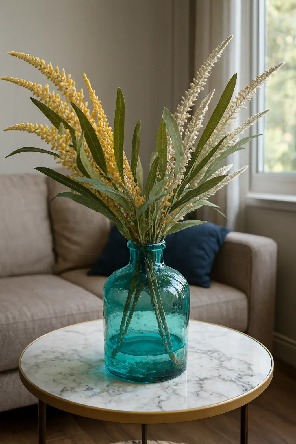 Nordic Bubble Glass Vase in Pakistan – Imported Decorative Vase