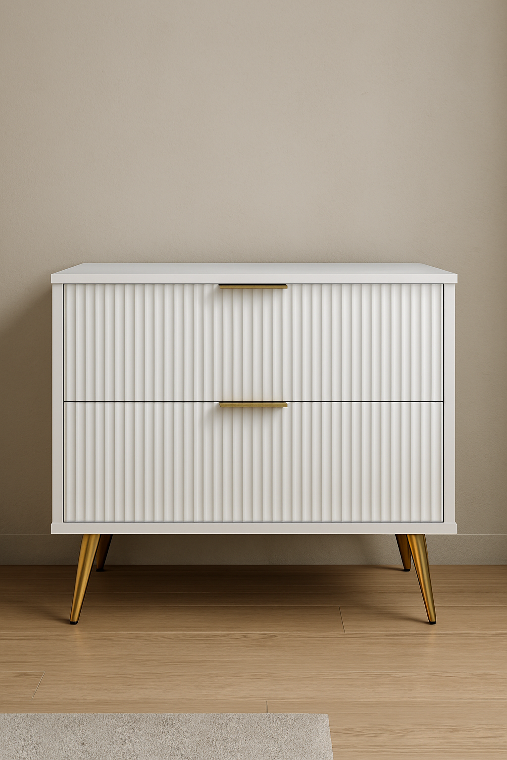 Ocean Side Table – 24×24×16 Deco MDF Modern Design