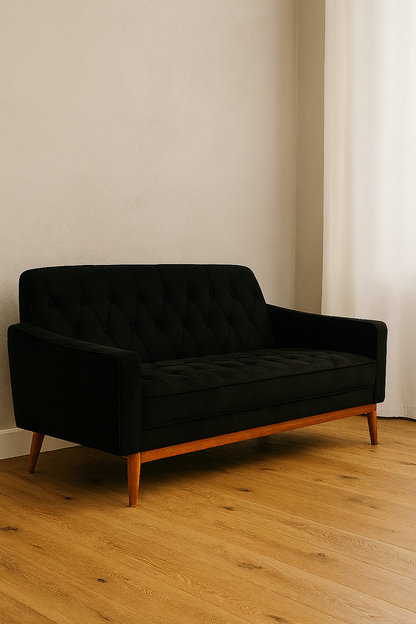 Ottavia Sofa Cum Bed 02 in Pakistan – Wood & Molty Foam