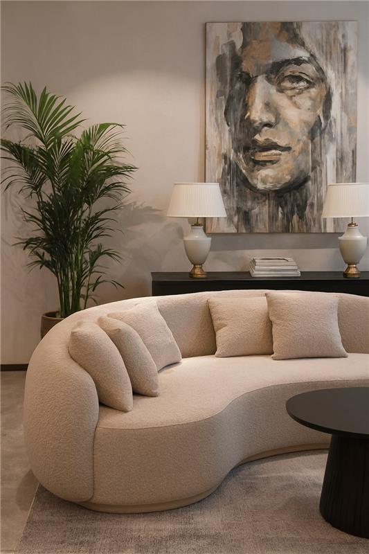 Pensy 3 Seater Sofa in Pakistan – Customizable Fabric