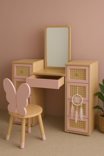 Pluto Kids Vanity – Adjustable MDF Kids Desk