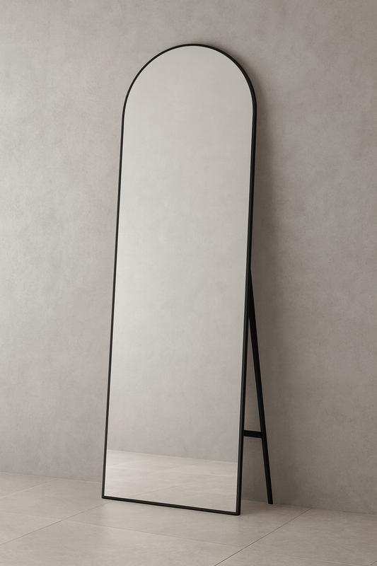 Qubee Mirror in Pakistan – 6x3 Ft Wooden Frame Mirror