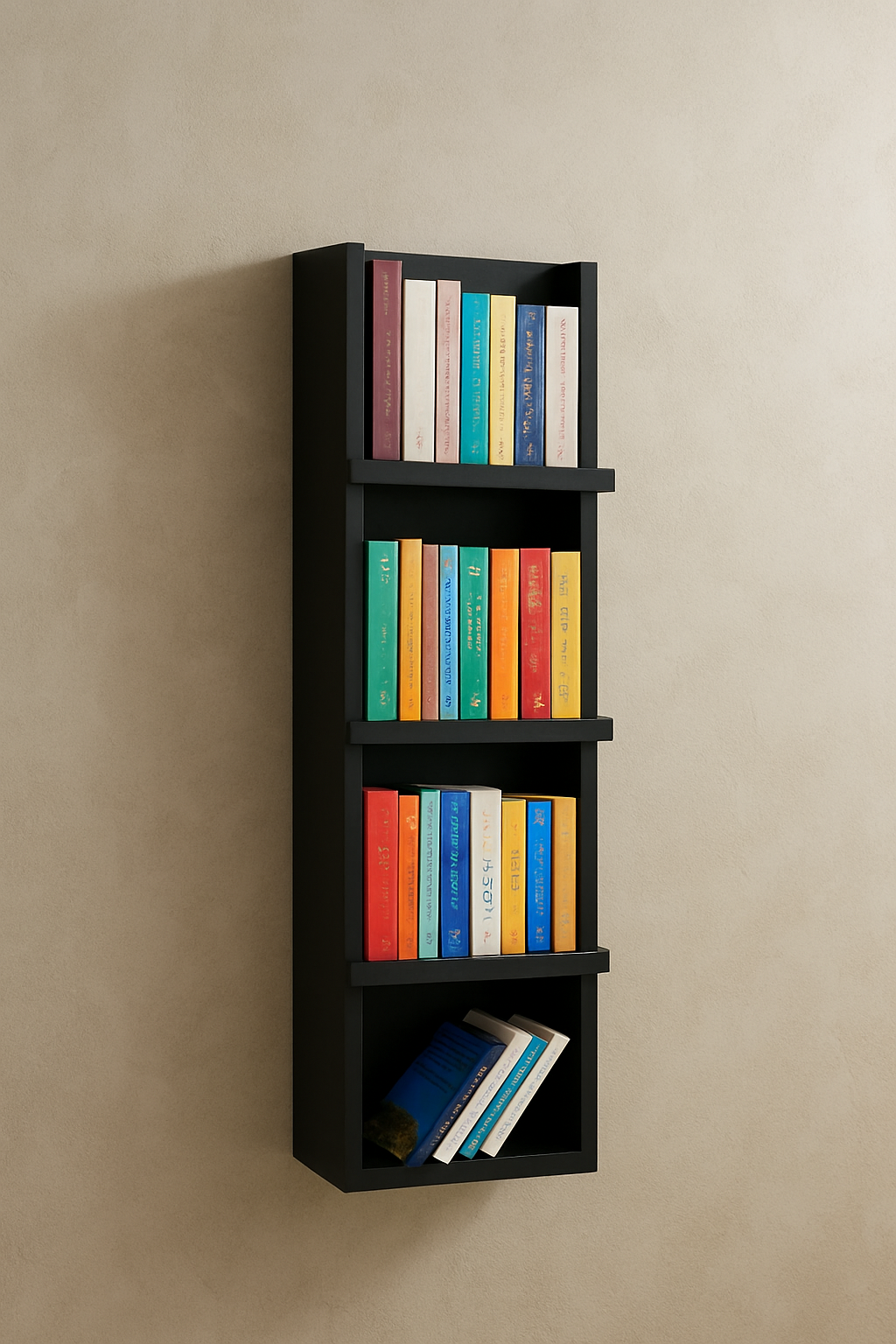 Ross Shelf in Pakistan – Black Corner Wall Storage Rack