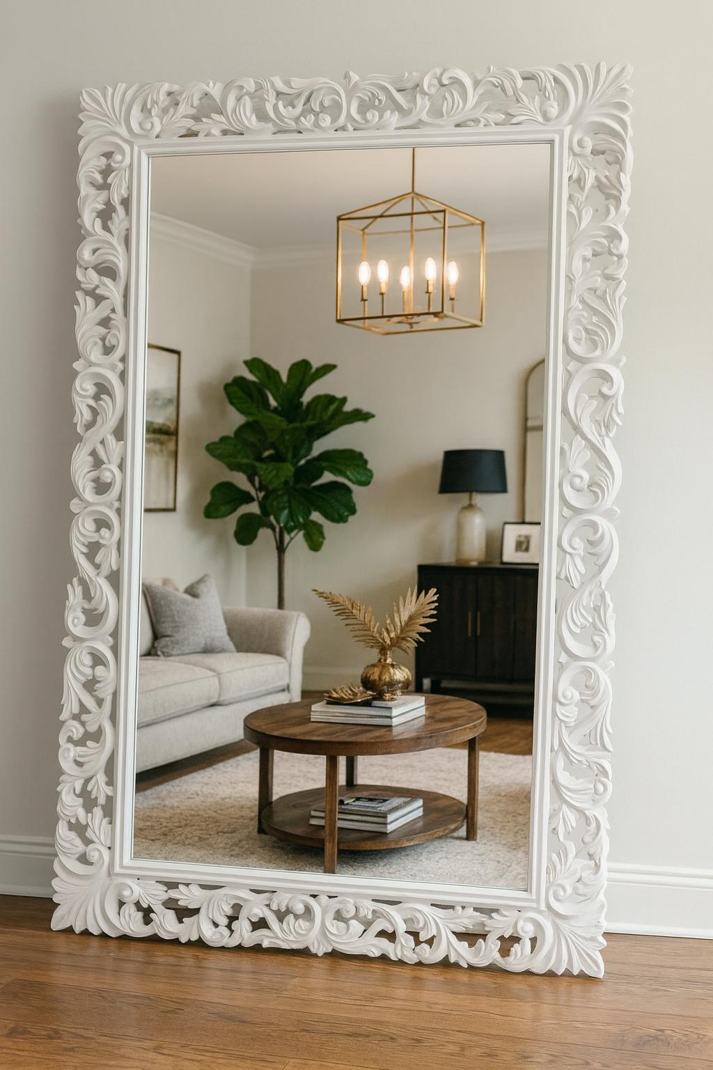 Royale Mirror 02 in Pakistan – 72x48 Luxury Wall Mirror