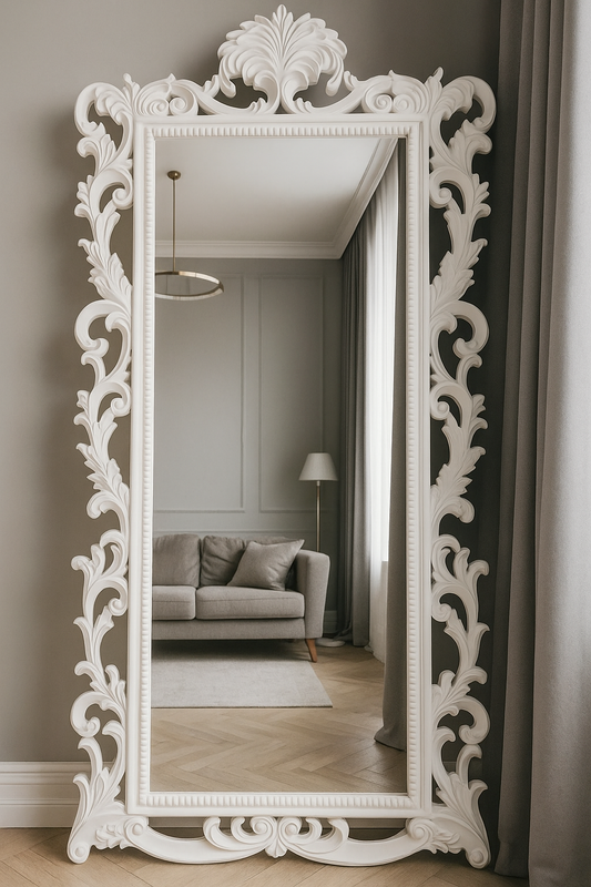 Royale Wall Mirror – 6x3 ft MDF Deco Frame Pakistan