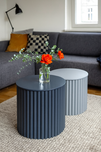 Ruby Coffee Table Set – MDF Deco Paint Modern Design