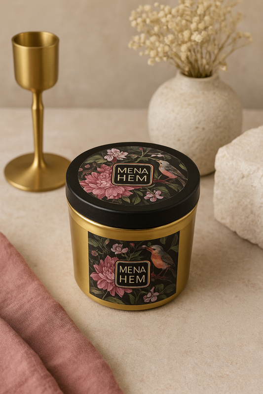 Scented Candle Metal Box 01 – Premium Imported Candle in Pakistan