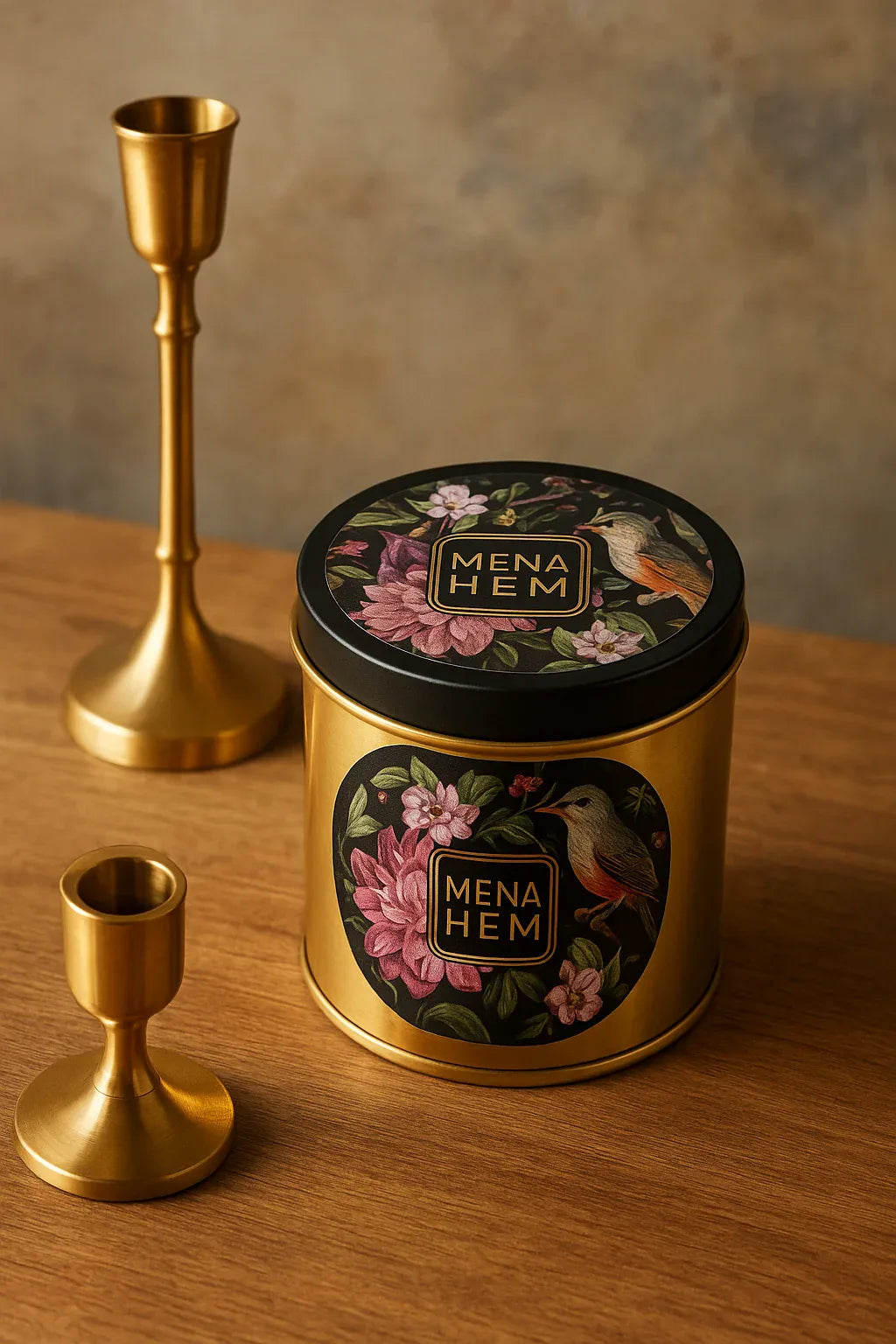 Scented Candle Metal Box 01 – Premium Imported Candle in Pakistan