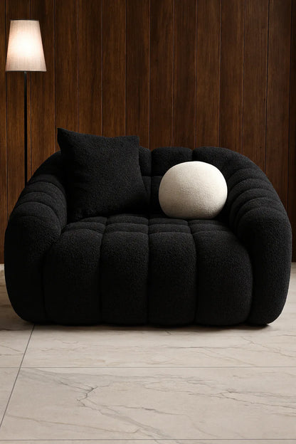 Single Seater Jupiter Sofa in Pakistan – Velvet Chair