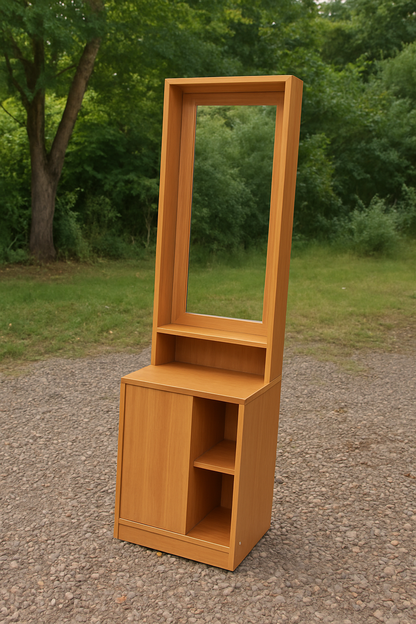 Sofia Dressing Table with Mirror – MDF Melamine Finish