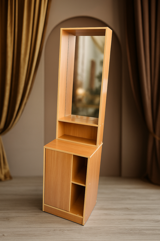 Sofia Dressing Table with Mirror – MDF Melamine Finish