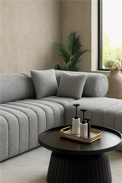 Softy L Shape Sofa in Pakistan - 5 Seater Velvet Sets 2025