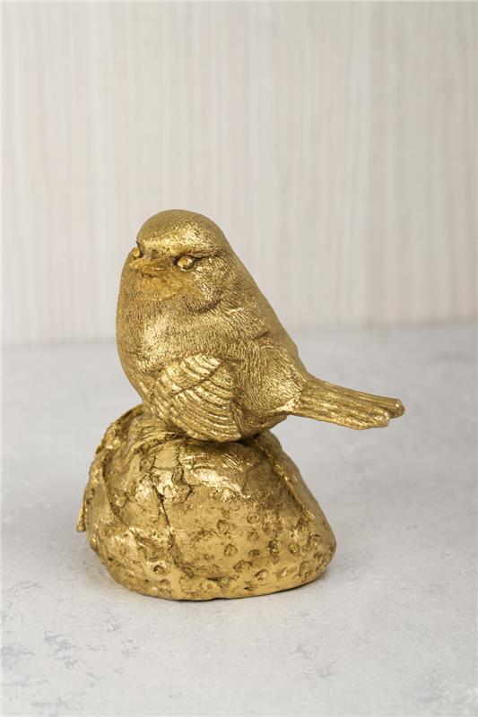 Sparrow Decor Gold Antique Resin Pakistan Home Decor