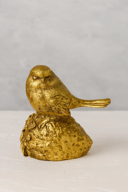 Sparrow Decor Gold Antique Resin Pakistan Home Decor
