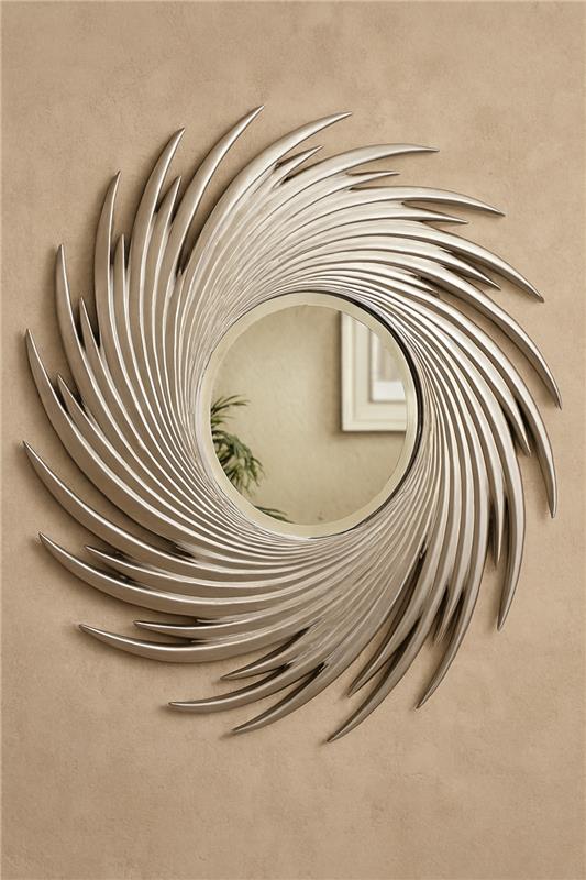 Sun in the Moon Mirror in Pakistan – 48x48 MDF Wall Mirror