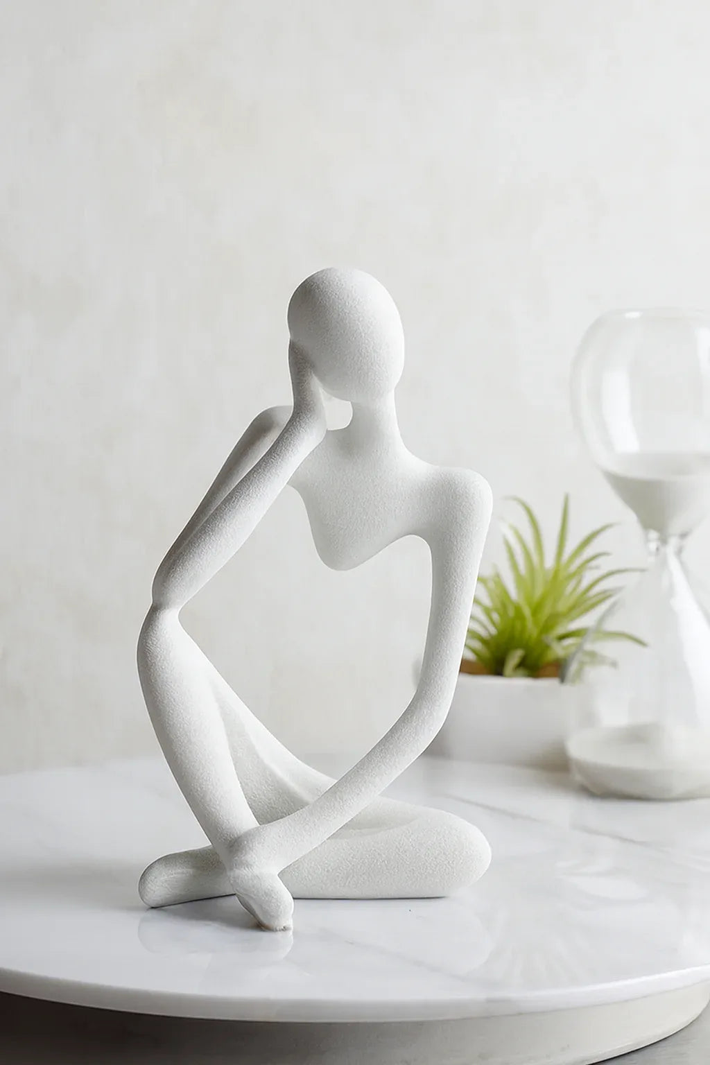 Thinking Abstract Sculpture Set of 3 Pakistan Decor