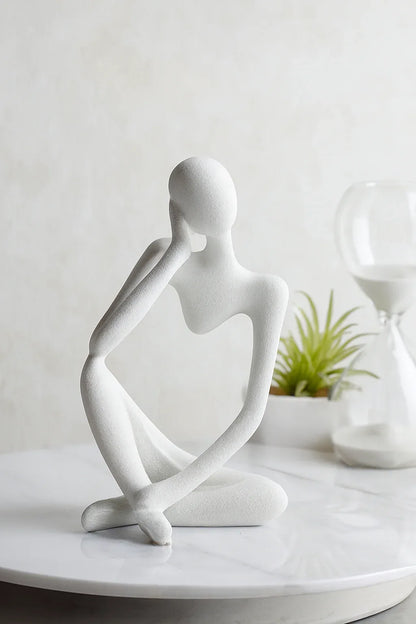 Thinking Abstract Sculpture Set of 3 Pakistan Decor