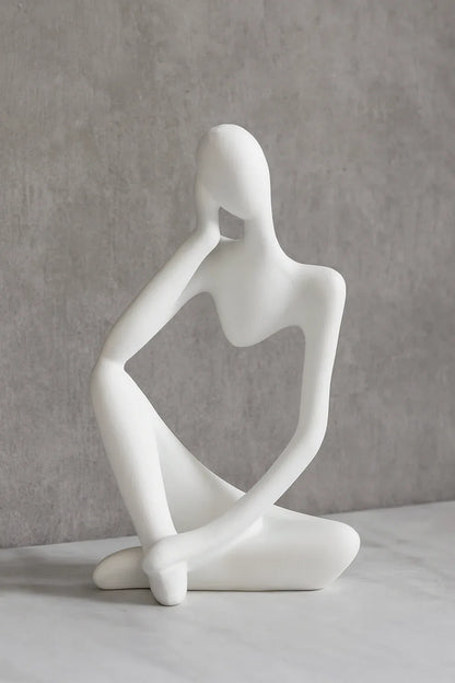 Thinking Abstract Sculpture Set of 3 Pakistan Decor