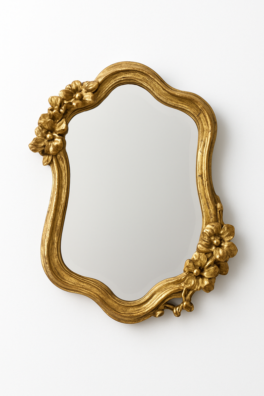 Tray 002 – Elegant Resin Tray with Gold Leafing