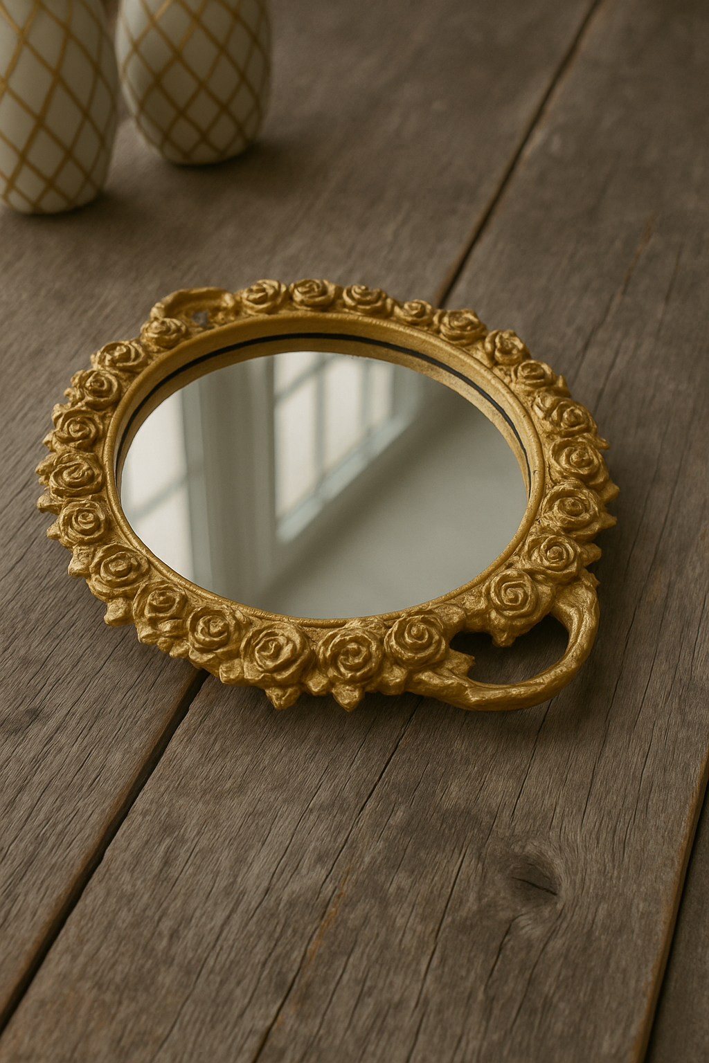 Tray 006 – Resin Tray with Gold Leafing in Pakistan