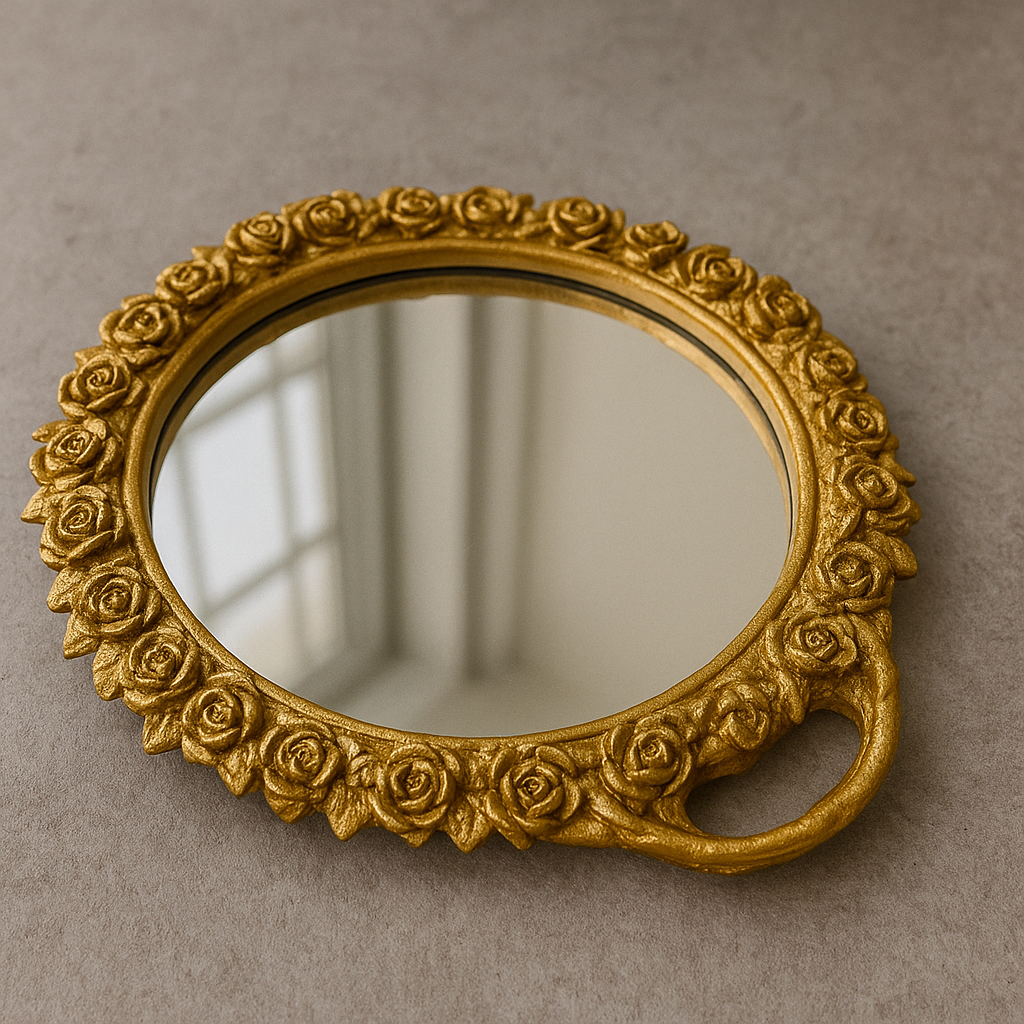 Tray 006 – Resin Tray with Gold Leafing in Pakistan