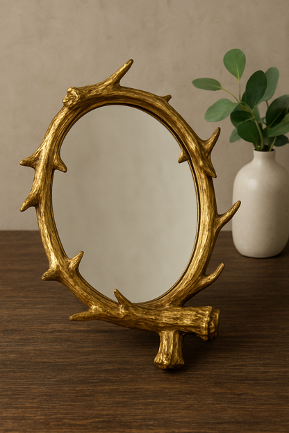 Tray 007 – Resin Tray with Gold Leafing in Pakistan