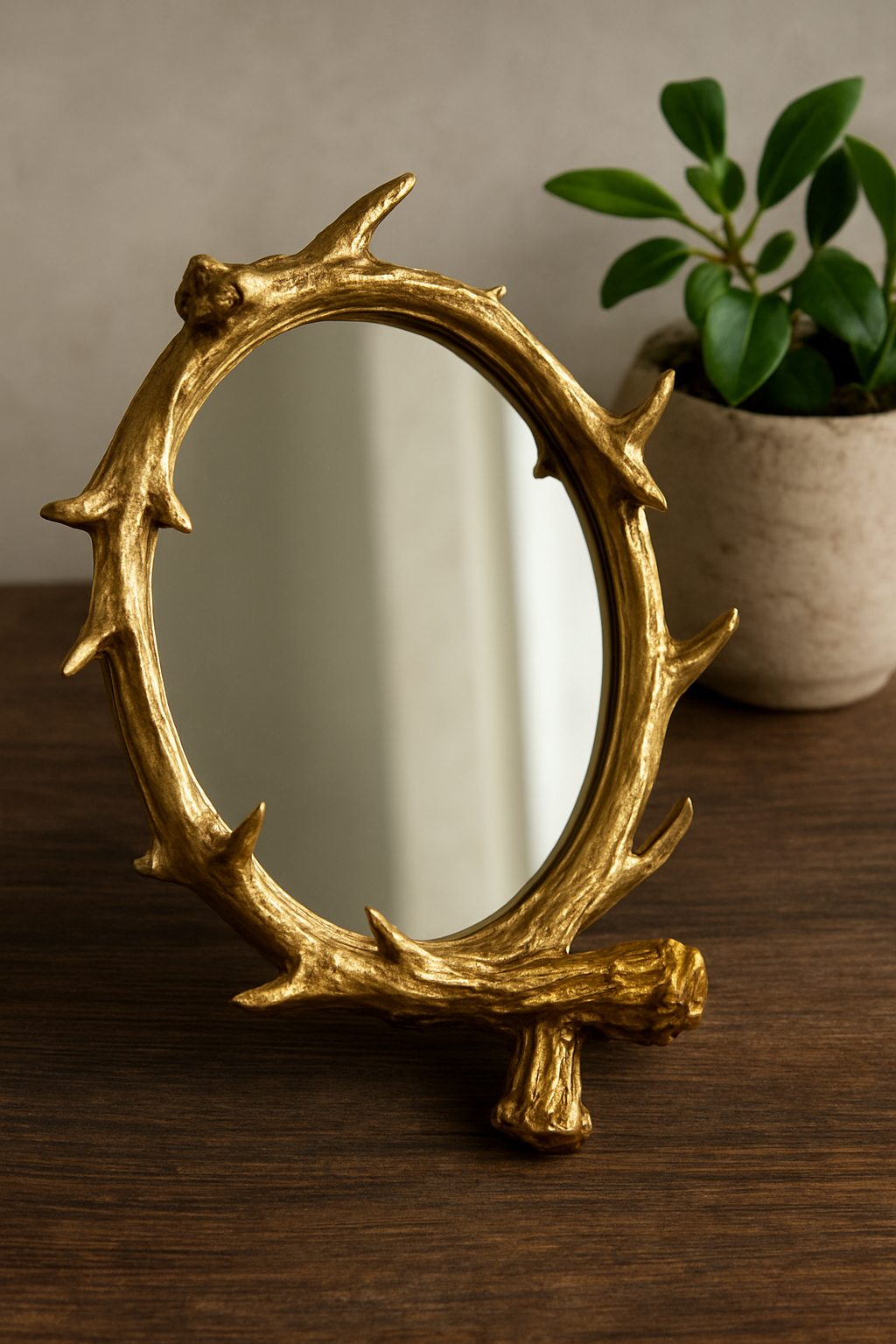 Tray 007 – Resin Tray with Gold Leafing in Pakistan