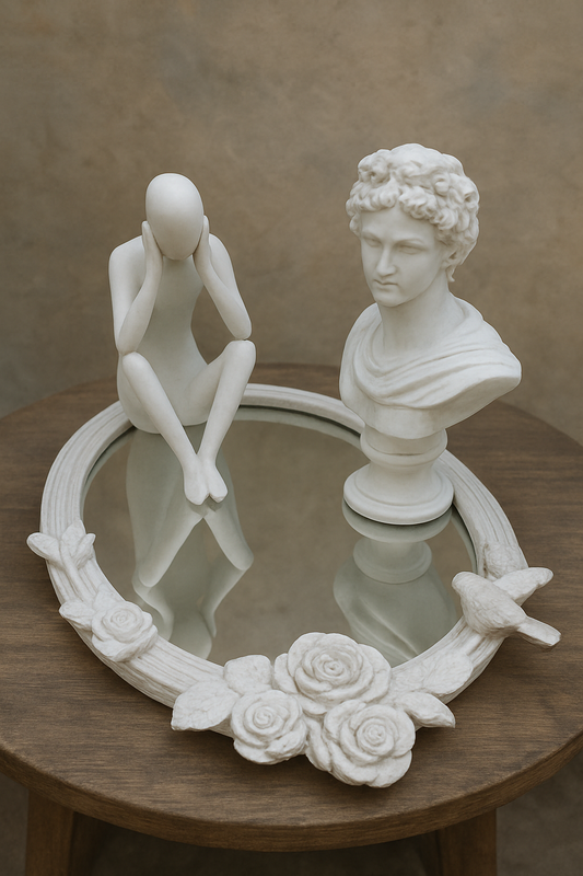 Tray 013 Premium – Gold Plated Synthetic Decorative Tray